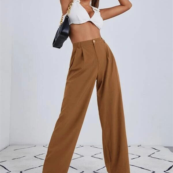 Wide-leg Trousers