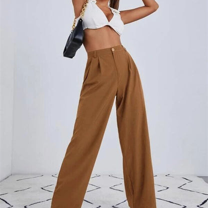 Wide-leg Trousers