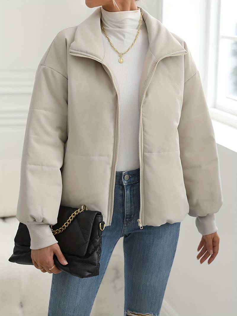 Puffer Off White Jacket