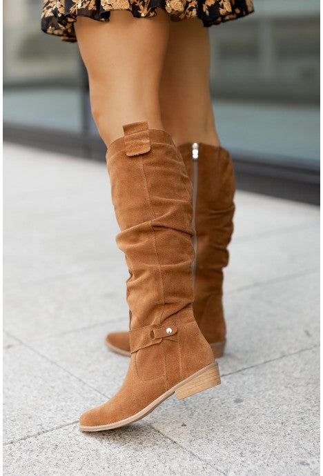 Suede Boots