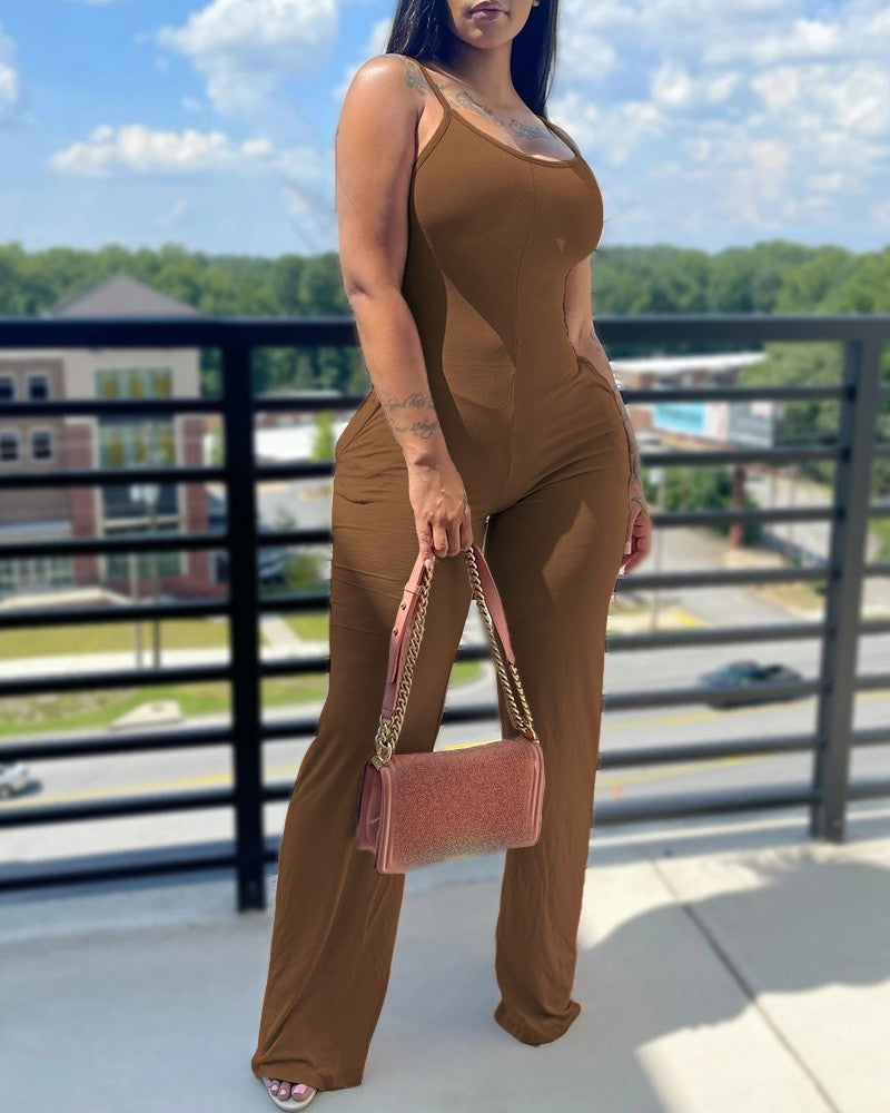 Spaghetti Strap Jumpsuit