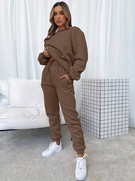 Oversized Sweatshirt Set