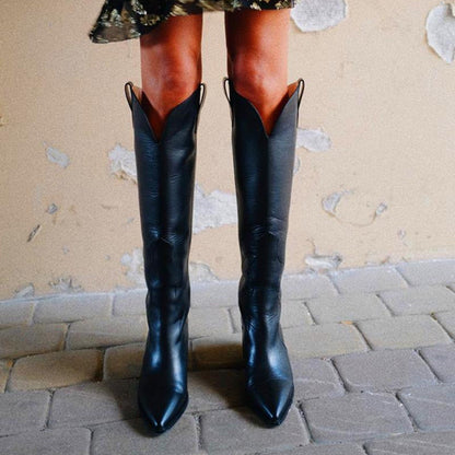 Knee high boots