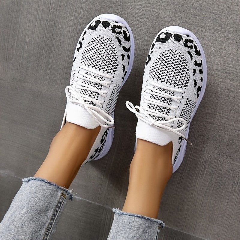 Leopard Print trainers