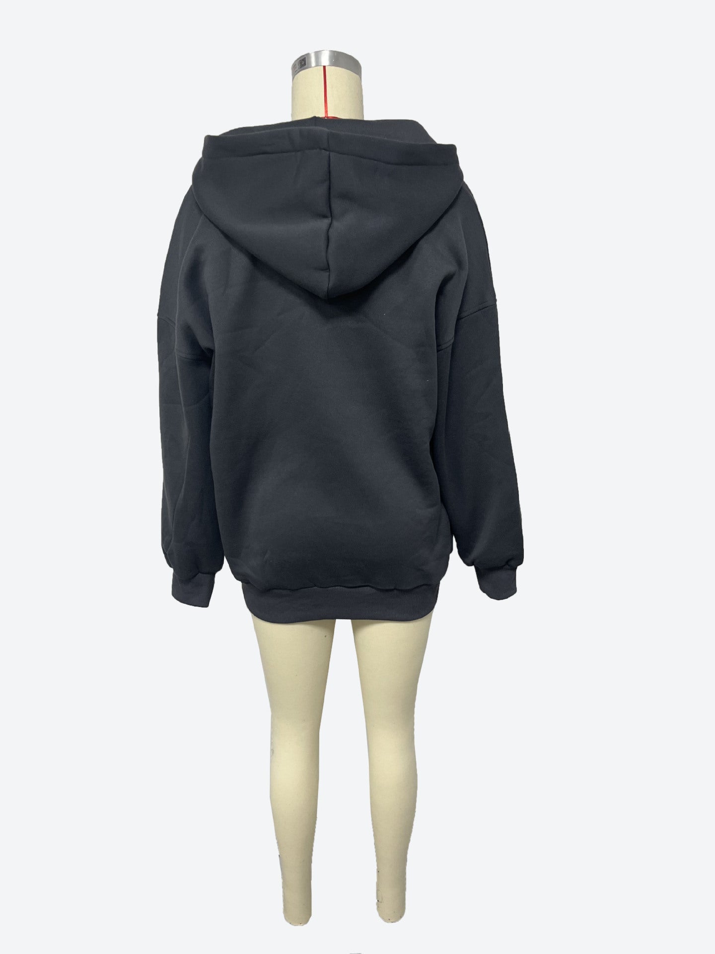 Fleece-lined oversized Hoodie