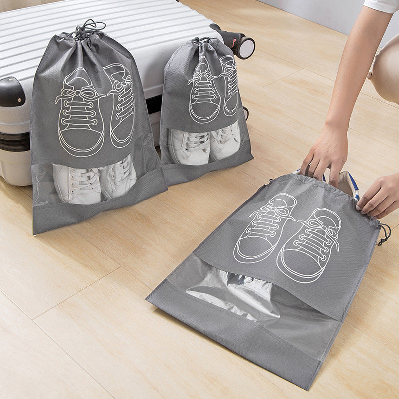 Drawstring Shoe Storage Bag