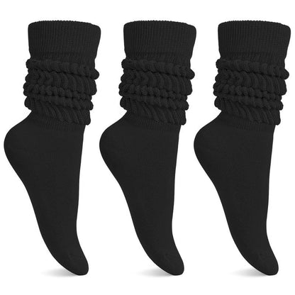 3 Knee High Trainer Socks