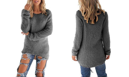 Women's Fluffy Jumper