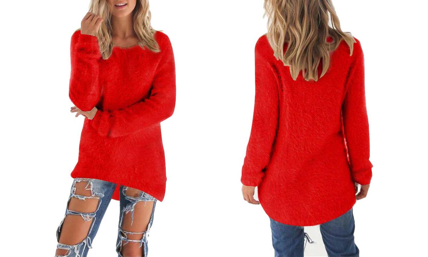 Women's Fluffy Jumper