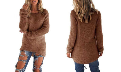 Women's Fluffy Jumper