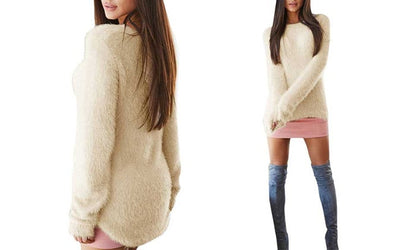 Women's Fluffy Jumper